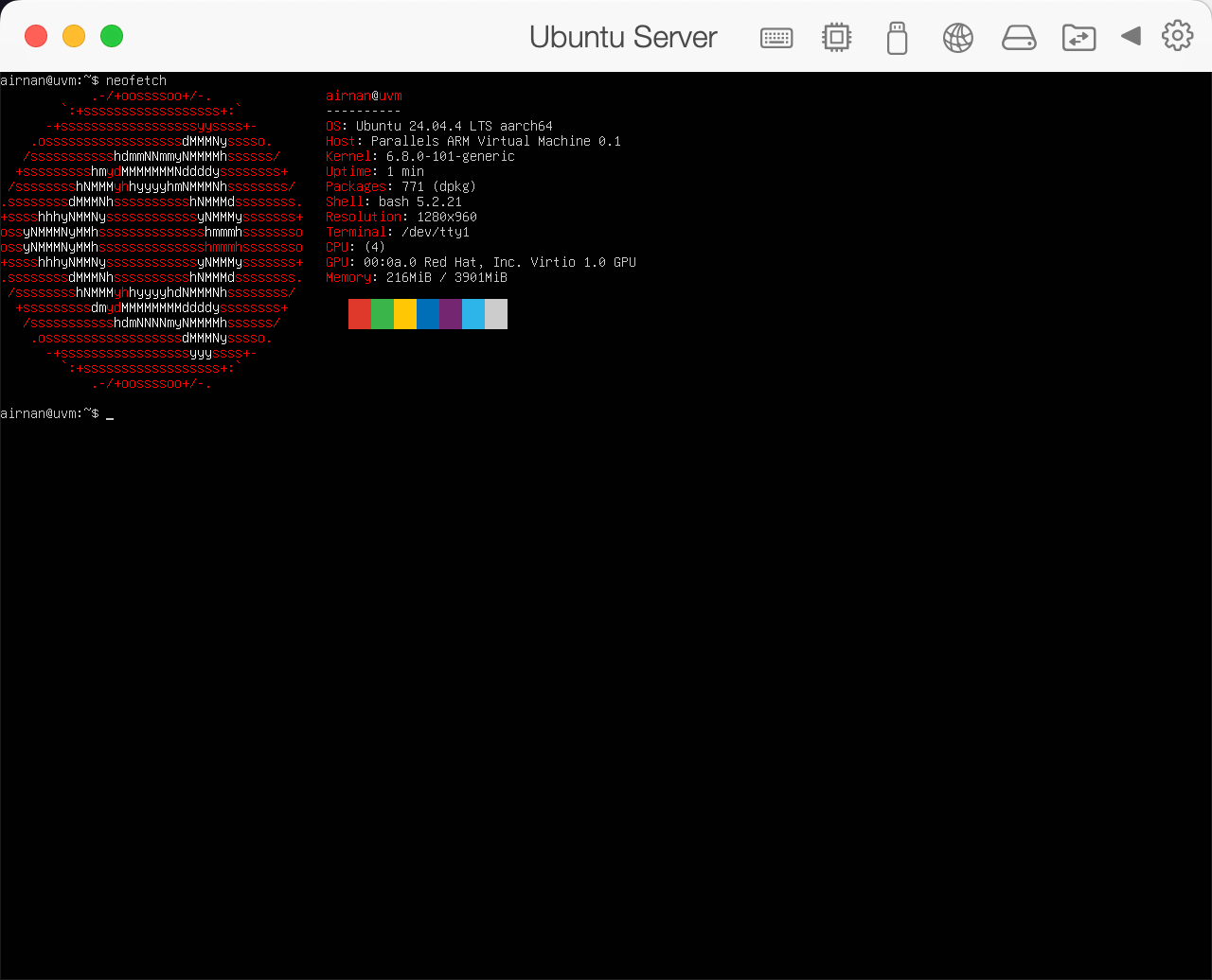 Linux 下纯命令行方式安装 Parallels Tools